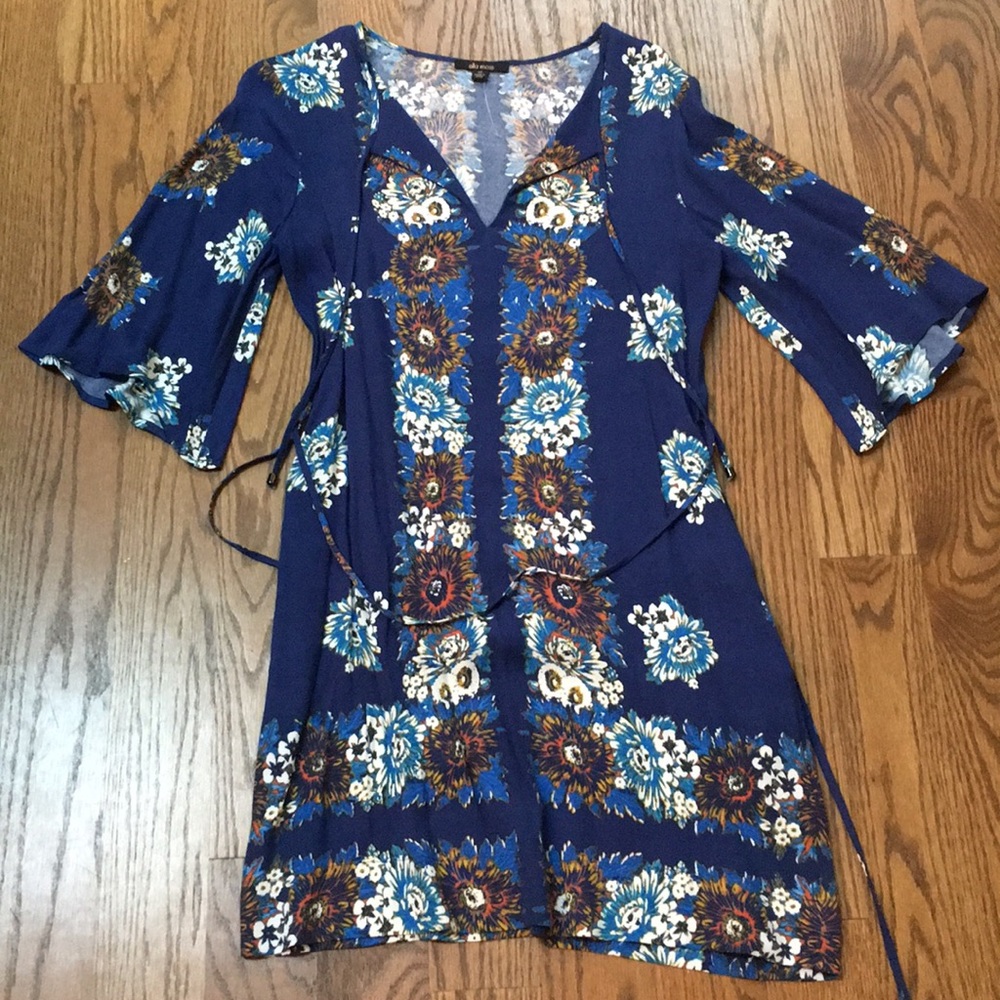 Ella Moss tie waist dress. XS.